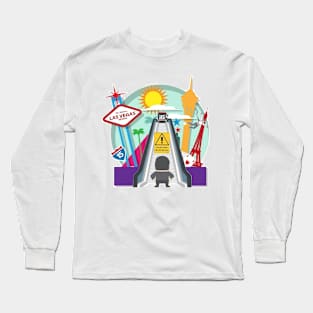 Escalator To Heaven (Vegas) Long Sleeve T-Shirt